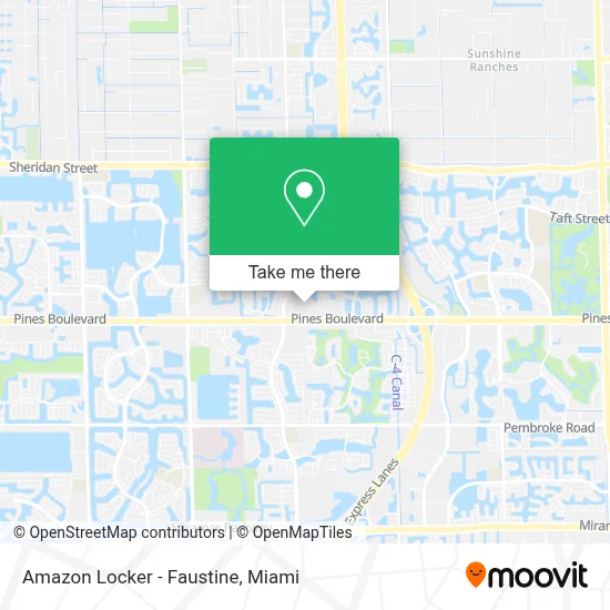 Amazon Locker - Faustine map