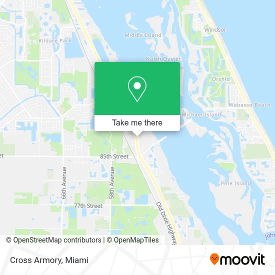 Cross Armory map