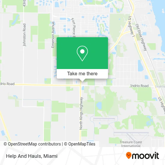Help And Hauls map