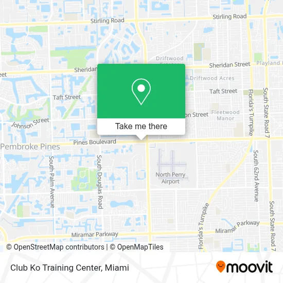 Club Ko Training Center map
