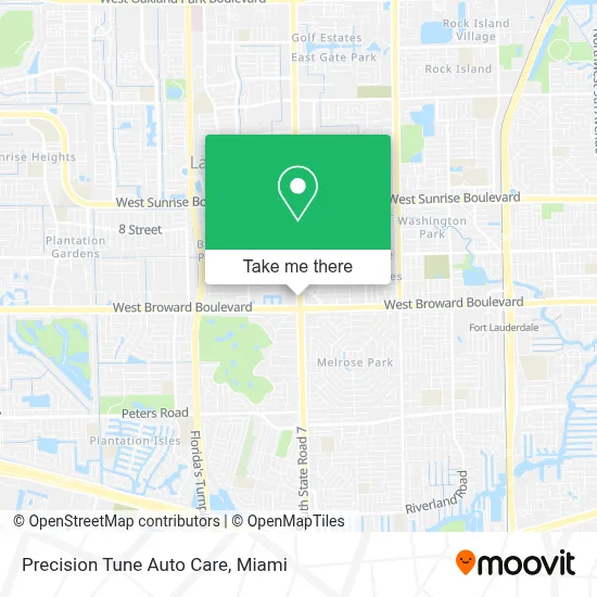 Precision Tune Auto Care map