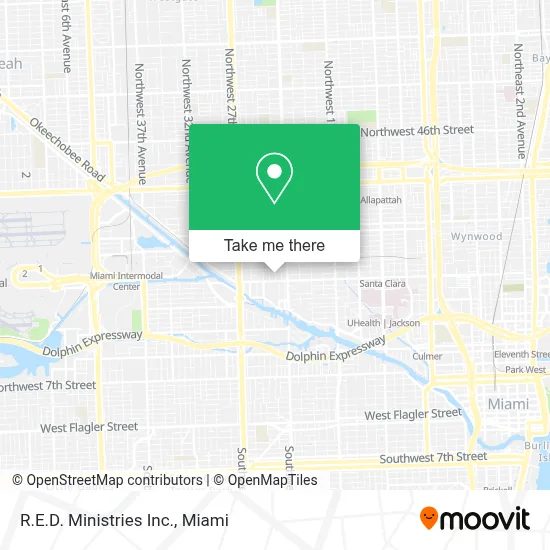 R.E.D. Ministries Inc. map