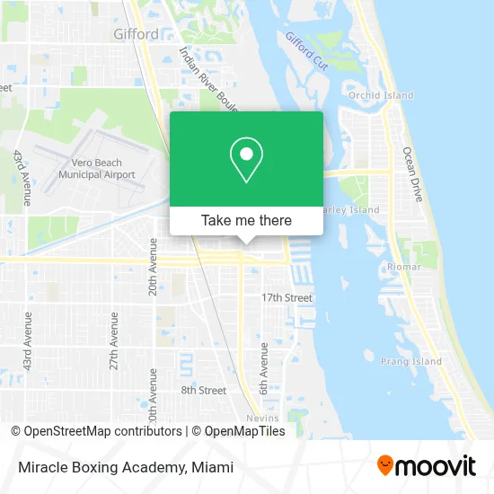 Miracle Boxing Academy map