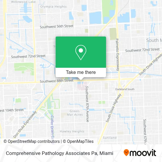 Comprehensive Pathology Associates Pa map