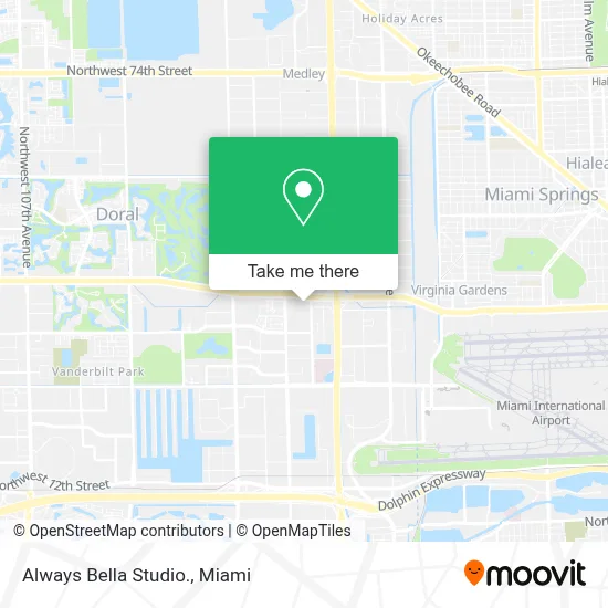 Always Bella Studio. map