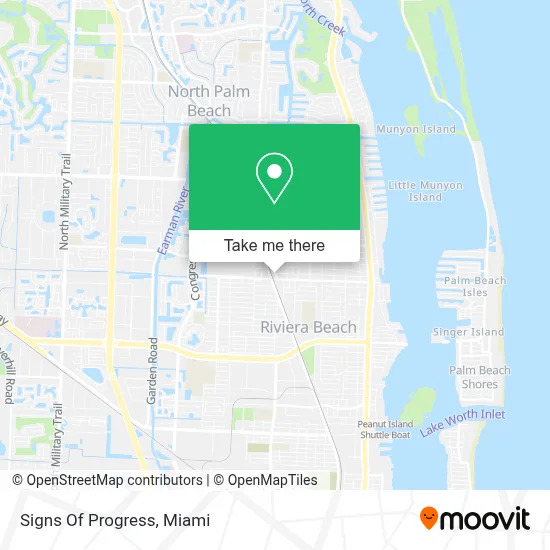 Signs Of Progress map