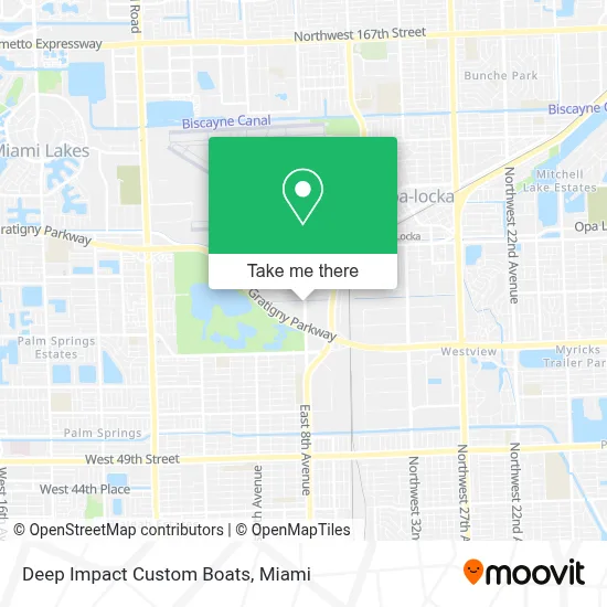 Deep Impact Custom Boats map