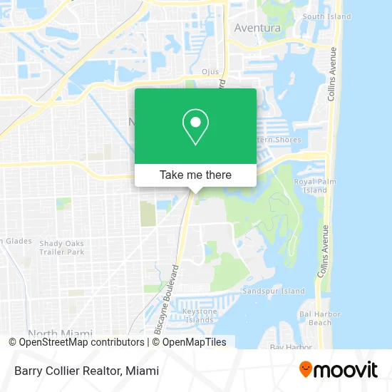Barry Collier Realtor map