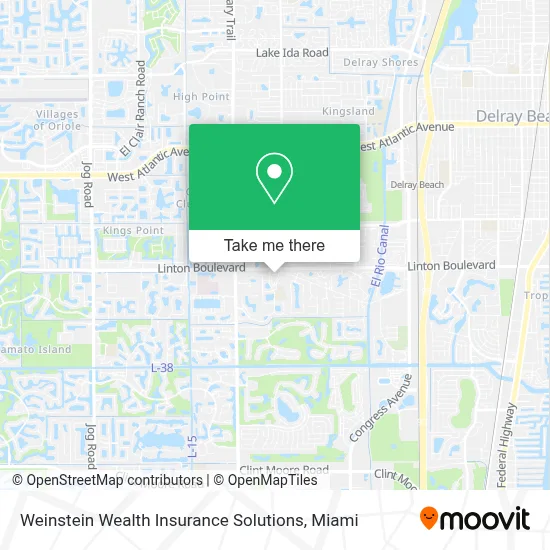 Weinstein Wealth Insurance Solutions map