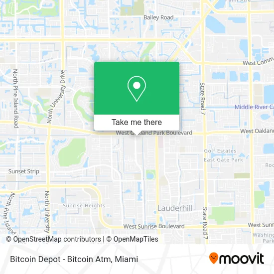 Bitcoin Depot - Bitcoin Atm map