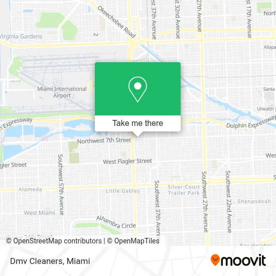Dmv Cleaners map