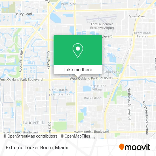 Extreme Locker Room map