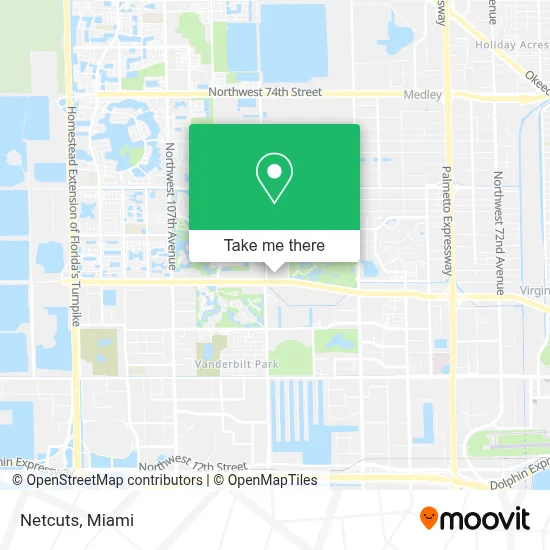 Netcuts map