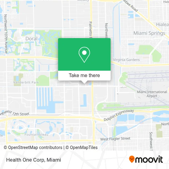 Health One Corp map
