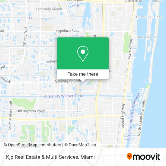 Kjp Real Estate & Multi-Services map