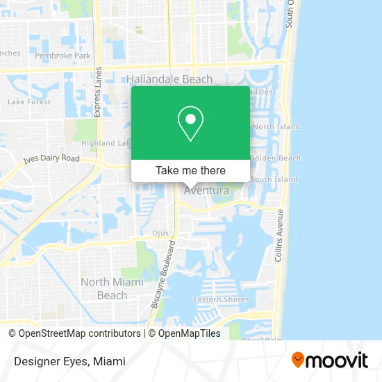 Designer Eyes map