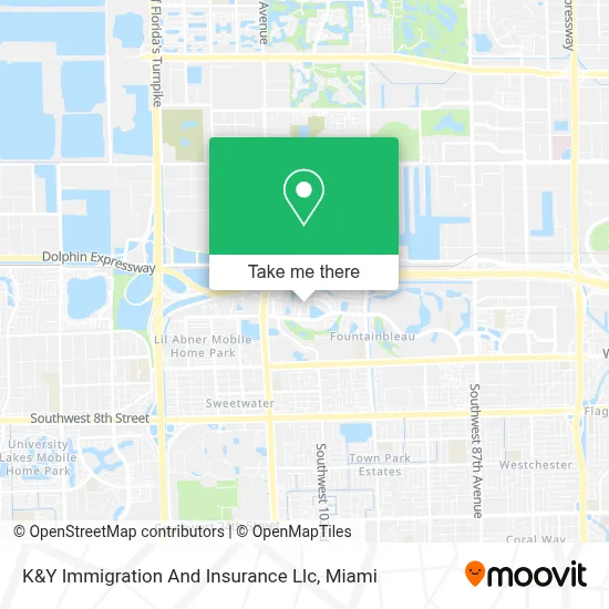 K&Y Immigration And Insurance Llc map