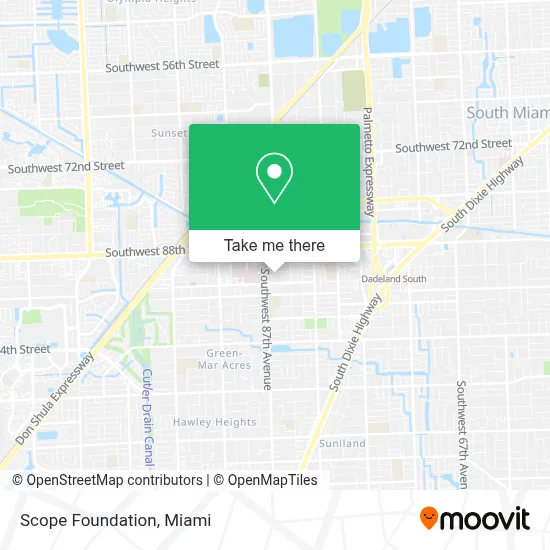 Scope Foundation map