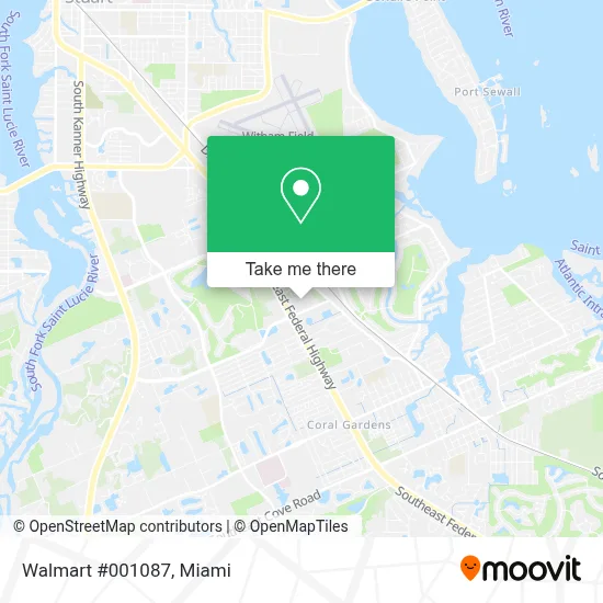 Walmart #001087 map