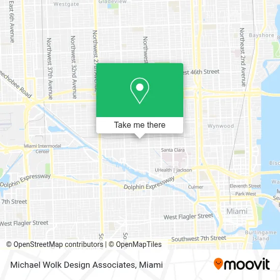Michael Wolk Design Associates map