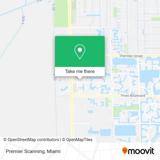 Premier Scanning map