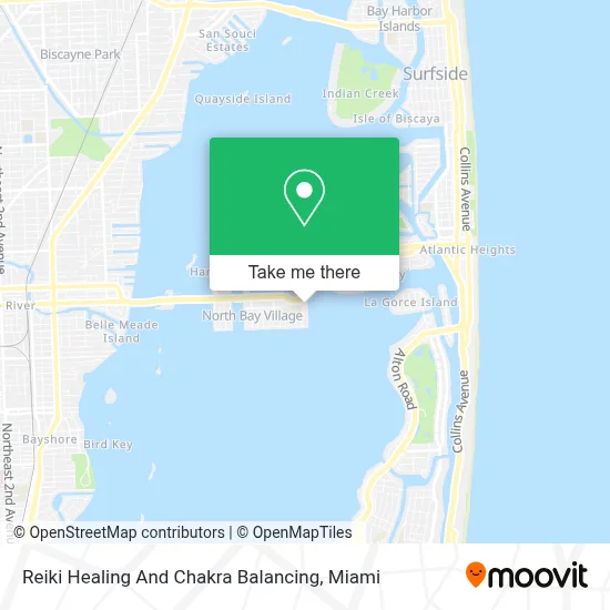 Reiki Healing And Chakra Balancing map