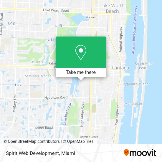 Spirit Web Development map