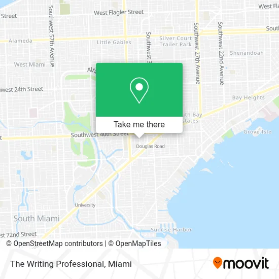 The Writing Professional map