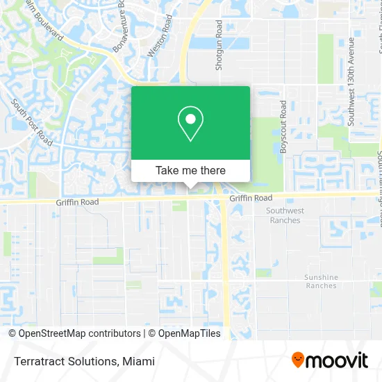 Terratract Solutions map