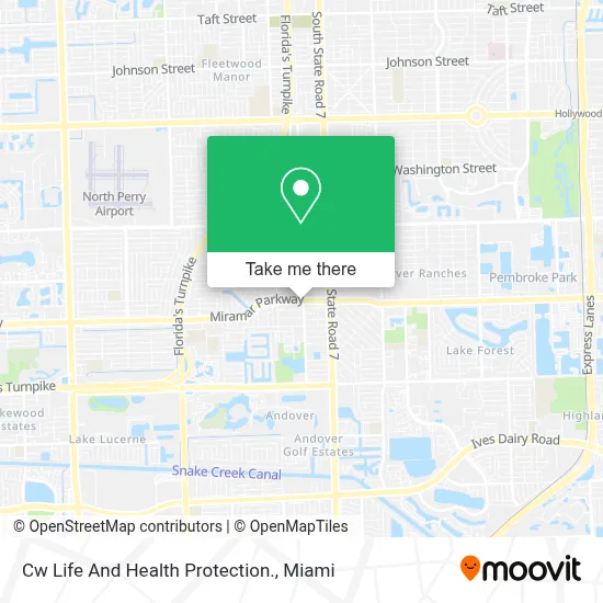 Cw Life And Health Protection. map