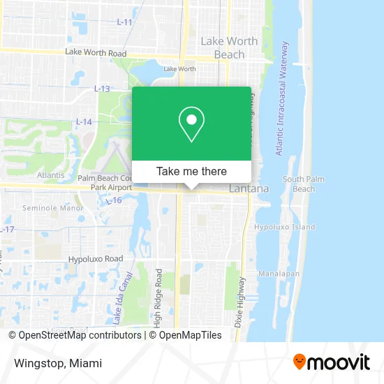 Wingstop map