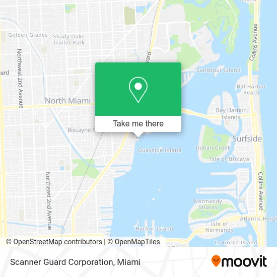 Scanner Guard Corporation map