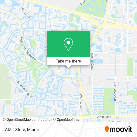 At&T Store map