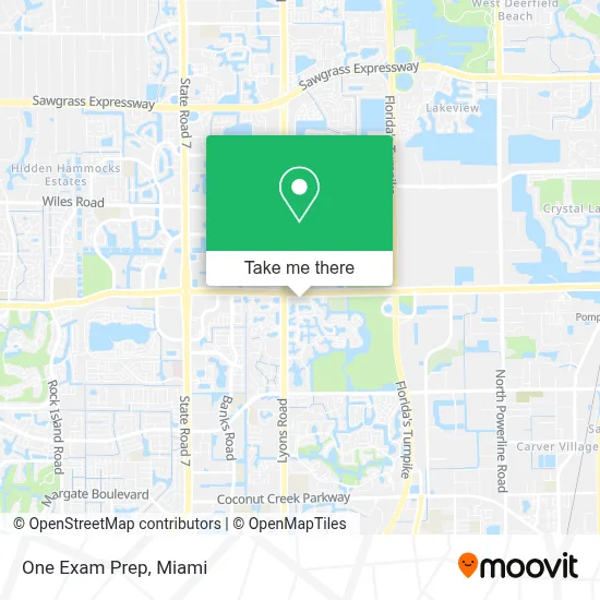 One Exam Prep map