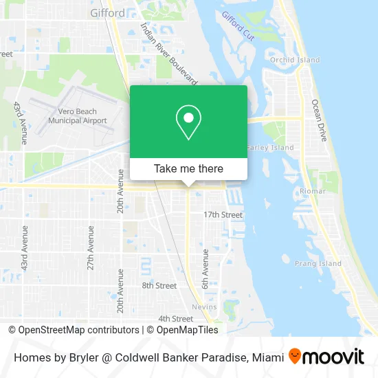 Homes by Bryler @ Coldwell Banker Paradise map