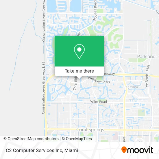 C2 Computer Services Inc map