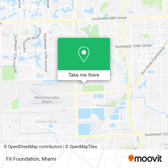 Fit Foundation map