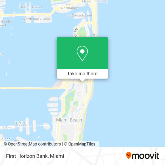 First Horizon Bank map
