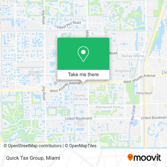 Quick Tax Group map