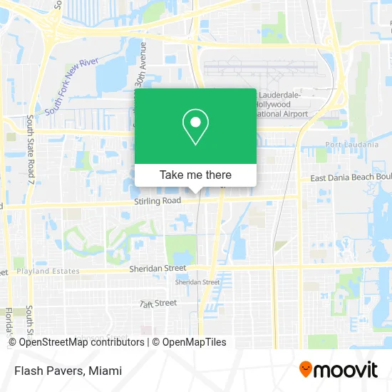 Flash Pavers map