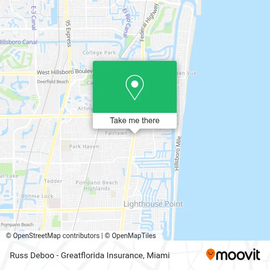 Russ Deboo - Greatflorida Insurance map