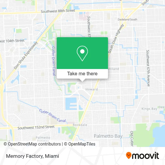 Memory Factory map