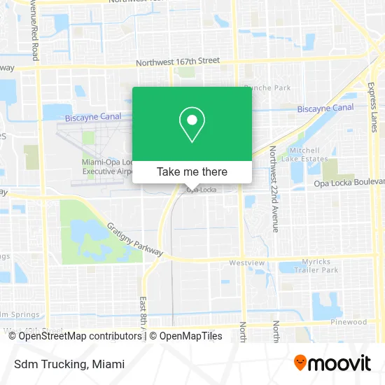 Sdm Trucking map