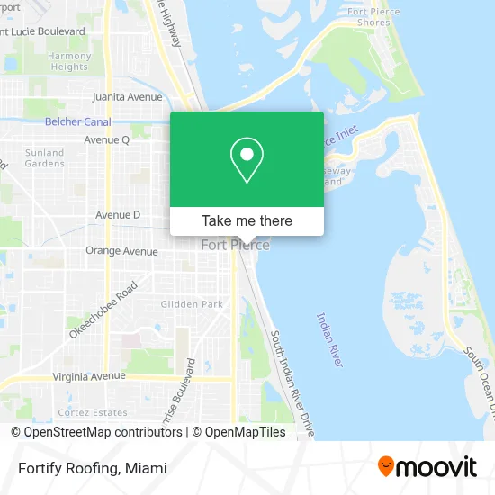 Fortify Roofing map