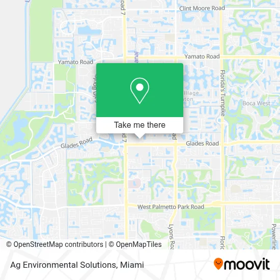 Ag Environmental Solutions map