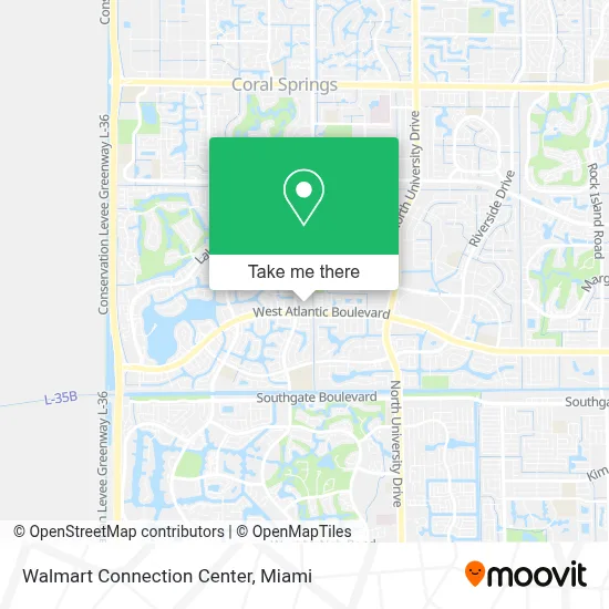 Walmart Connection Center map