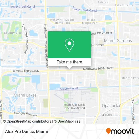 Alex Pro Dance map