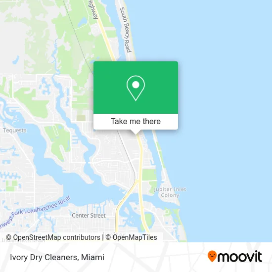 Ivory Dry Cleaners map
