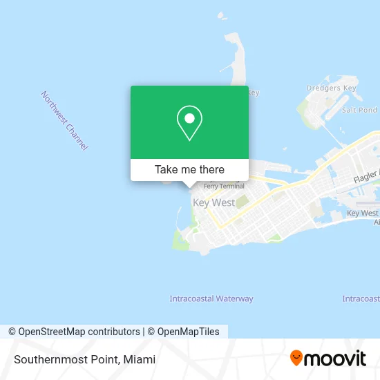 Southernmost Point map