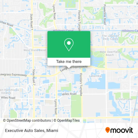Executive Auto Sales map